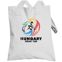 Hungary Curling Team 2014 Olympic Sochi Vintage Distressed Totebag