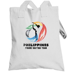 Philippines Figure Skating Team 2014 Olympic Sochi Vintage Totebag