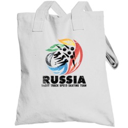 Russia Short Track Speed Skating Team 2014 Olympic Sochi Vintage Toteb