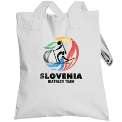 Slovenia Biathlon Team 2014 Olympic Sochi Vintage Distressed Totebag
