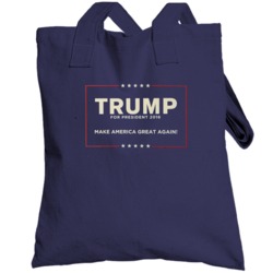 Trump For President 2016 Make America Great Again Political Totebag