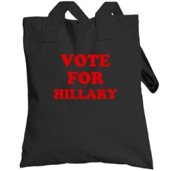 Vote For Hillary 2016 President Parody Totebag