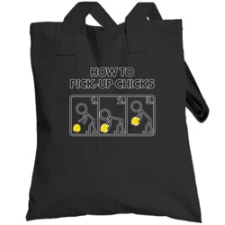 How To Pick Up Chicks Funny Dating Game Totebag