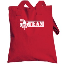 The Eh Team Funny Canadian A Team Parody Totebag