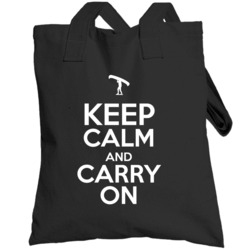 Keep Calm And Carry On Portage Canoe Totebag