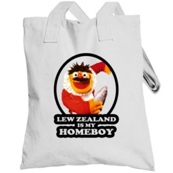 Funny Lew Zealand Is My Homeboy Totebag