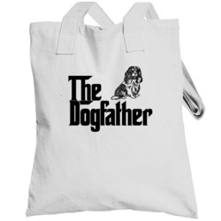 Cavalier King Charles Spaniel Custom Dog Breed The Dogfather Totebag