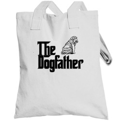 Chinese Shar-pei Custom Dog Breed The Dogfather Totebag