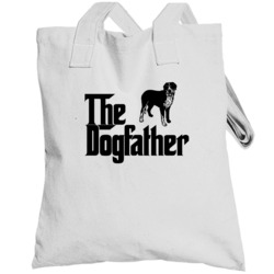 Greater Swiss Mountain Dog Custom Dog Breed The Dogfather Totebag