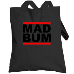 Funny Mad Bum Sf San Francisco Baseball Totebag