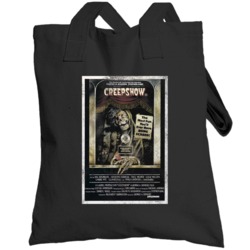 Creep Show Vintage Distressed Scary Movie Poster Halloween Totebag