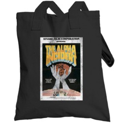The Alpha Incident Vintage Distressed Scary Movie Poster Halloween Tot