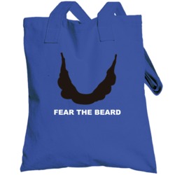 Fear The Beard Football Indianapolis Luck Totebag