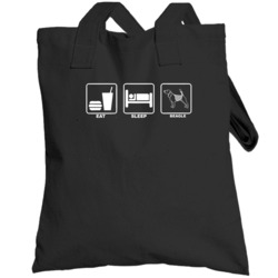 Beagle Custom  Breed Eat Sleep Totebag