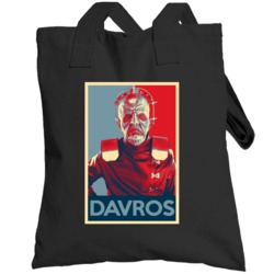 Davros Doctor Who Scary Character Hope Parody Poster Halloween Totebag