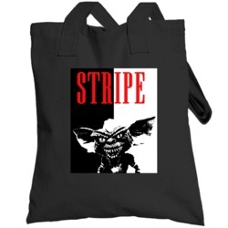 Stripe Gremlins Scary Movie Parody Poster Halloween Totebag