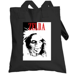 Zelda Terrahawks Scary Movie Parody Poster Halloween Totebag