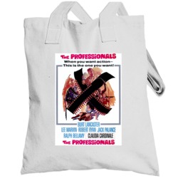 The Professionals Western Movie Burt Lancaster Lee Marvin Totebag