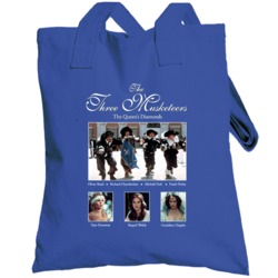 The 3 Three Musketeers Chamberlain Reed York Welch Dunaway Totebag