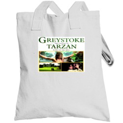 Greystoke Lambert Movie The Legend Of Tarzan 80's Totebag