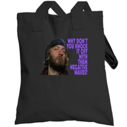 Oddball Kellys Heroes Donald Sutherland Negative Waves Totebag