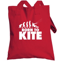 Born To Kite Kitesurfing Kiteboarding Totebag