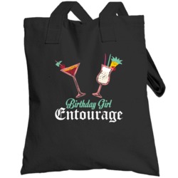 Birthday Girl Entourage Funny Party Celebration Totebag