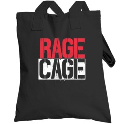 Rage Cage Drinking Game Distressed Totebag