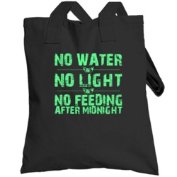 Gremlins 3 Rules Funny Monsters Movie Geek Totebag