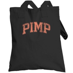 Funny Pimp Hip Hop Rap Totebag