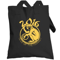 2016 Year Of The Monkey Funny Chinese New Year Totebag
