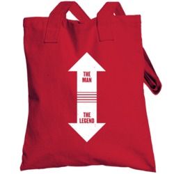 The Man The Legend Funny Bro Bar Crawl Drinking Frat Party Totebag