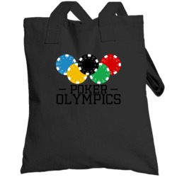 Poker Casino Olympics Chips Las Vegas Gambling Player Totebag