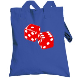 Craps Dice Casino Las Vegas Gambling Player Betting Game Party Totebag