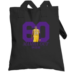 Kobe Bryant 60 Points La Los Angeles Basketball Fan Totebag