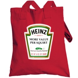 Heinz Ketchup Funny Totebag