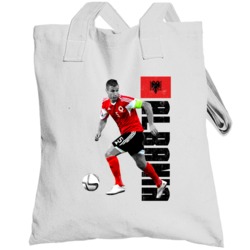 Lorik Cana Full Body Albania Euro Cup Soccer Totebag