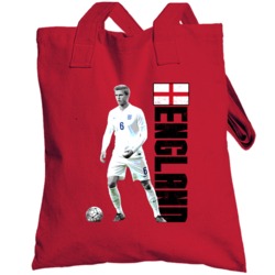 Eric Dier Full Body England Flag Euro Cup Soccer Totebag