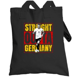 Marco Reus Straight Outta Germany Flag Euro Cup Soccer Totebag