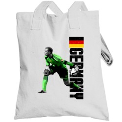 Manuel Neuer Germany Flag Euro Cup Soccer Totebag