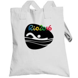 Rio 2016 Swimming Olympic Games Sport Event Symbol Totebag