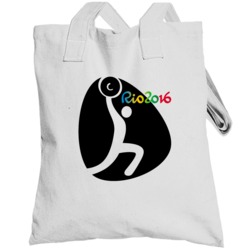 Rio 2016 Weightlifting Olympic Games Sport Event Symbol Totebag