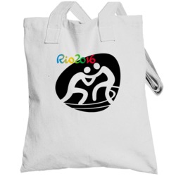 Rio 2016 Wrestling Olympic Games Sport Event Symbol Totebag