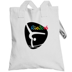 Rio 2016 Aristic Gymnastics Olympic Games Sport Event Symbol Totebag