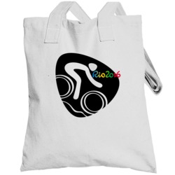 Rio 2016 Cycling Mountain Olympic Games Sport Event Symbol Totebag