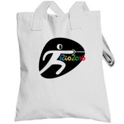 Rio 2016 Fencing Olympic Games Sport Event Symbol Totebag