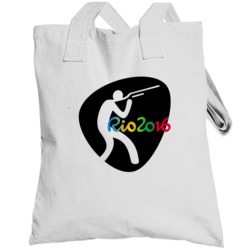 Rio 2016 Shooting Olympic Games Sport Event Symbol Totebag