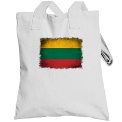 Lithuania Grunge Flag Country Support Olympic Games Fan Totebag