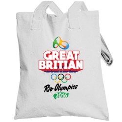 Great Britian Rio 2016 Summer Olympic Games Sports Fan Totebag