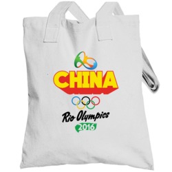 China Rio 2016 Summer Olympic Games Sports Fan Totebag